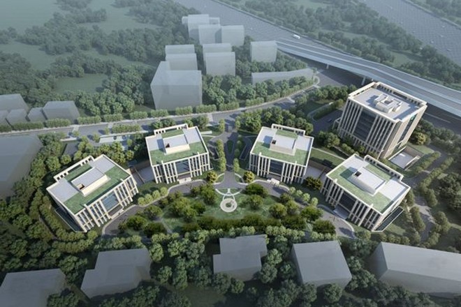 22"上海虹桥云启中心：绿色生态办公环境、科技智能化管理"