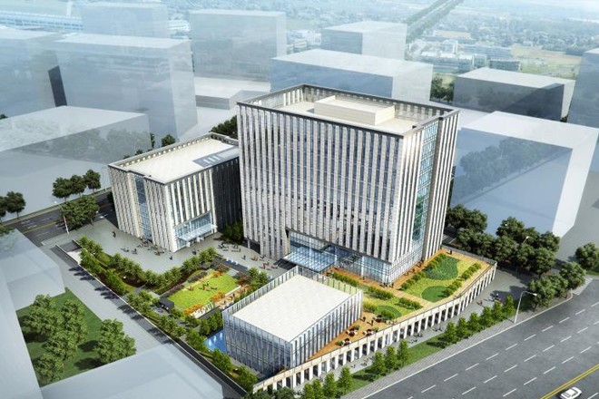 22"上海联东u谷北虹桥科创中心：以研发中心、业务中心、客服中心为主体"